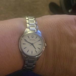 NWOT Woman’s Bulova watch retail value is $295